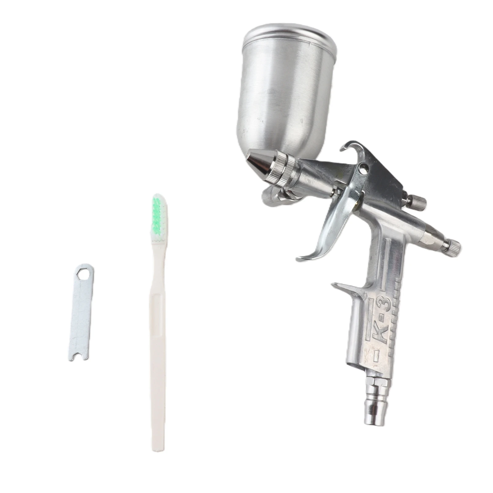 Gravity spray gun Professional 0.5mm Nozzle 125ml Mini Pneumatic Spray Gun For Car Painting Repair
Gravity spray gun Professional 0.5mm Nozzle 125ml Mini Pneumatic Spray Gun For Car Painting Repair