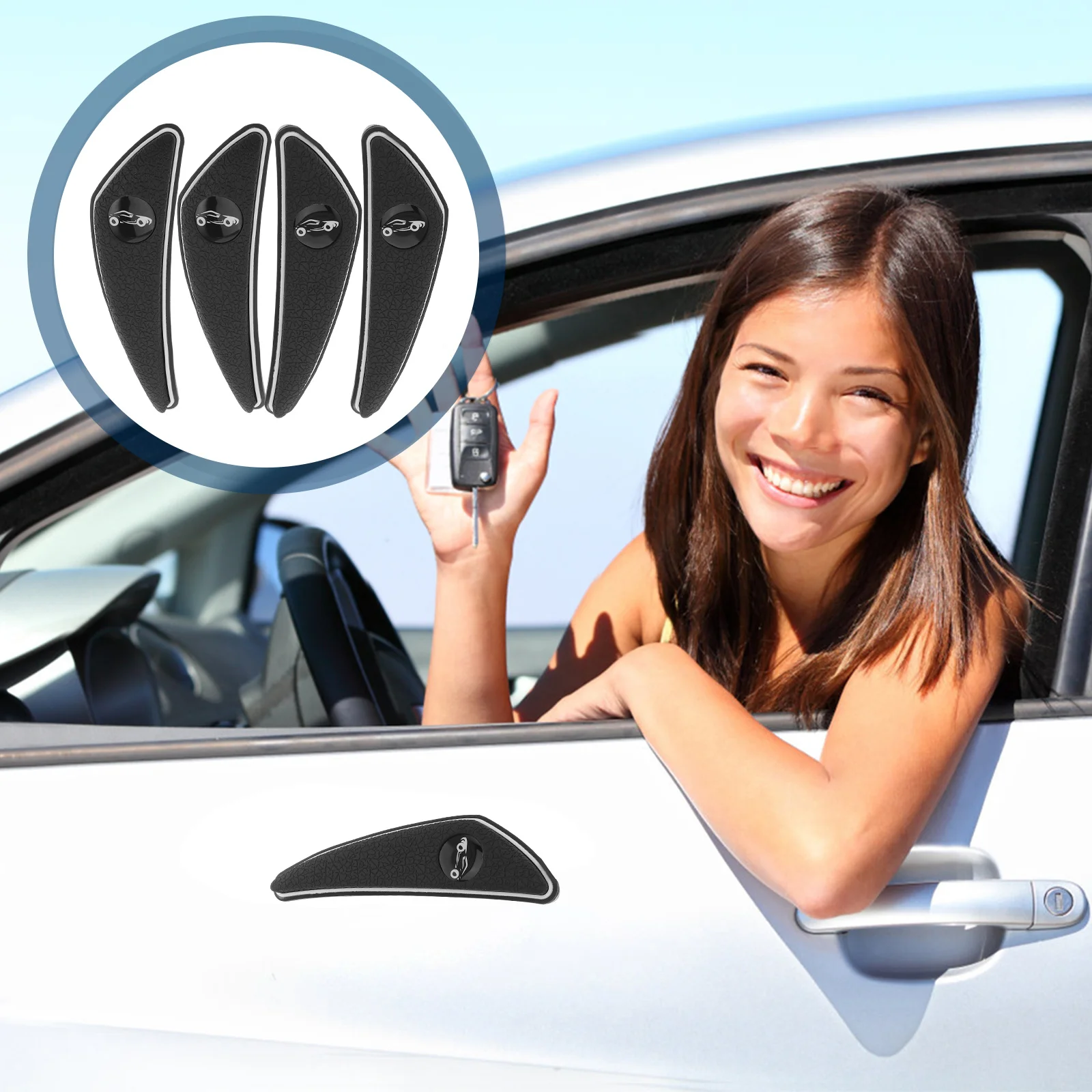 4Pcs Auto Door Edge Protector Glow-in-The-Dark Car Bumper Guard Self-Stick Anti-Collision Strip for Vehicle Door Corner
4Pcs Auto Door Edge Protector Glow-in-The-Dark Car Bumper Guard Self-Stick Anti-Collision Strip for Vehicle Door Corner