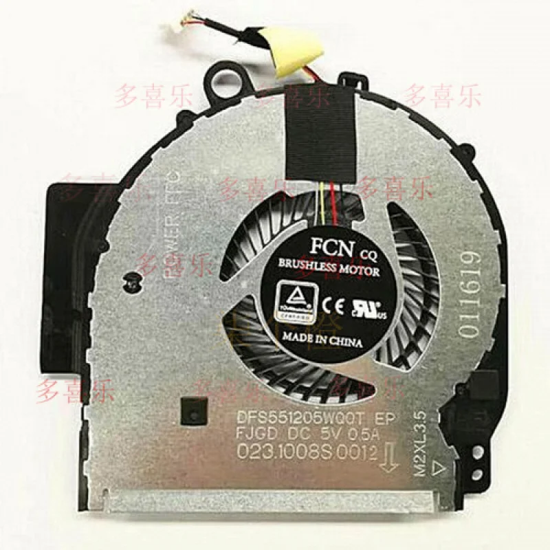 Сменный охлаждающий вентилятор QQ 924281-001 для ноутбука HP X360 14-BA 14M-BA TPN-W125
Сменный охлаждающий вентилятор QQ 924281-001 для ноутбука HP X360 14-BA 14M-BA TPN-W125