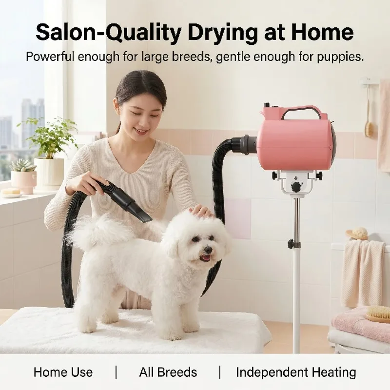 Plastic Super Cyclone Professional Pet Dog Hair Dryer Blaster High Velocity Grooming Blower Heating OEM
Plastic Super Cyclone Professional Pet Dog Hair Dryer Blaster High Velocity Grooming Blower Heating OEM