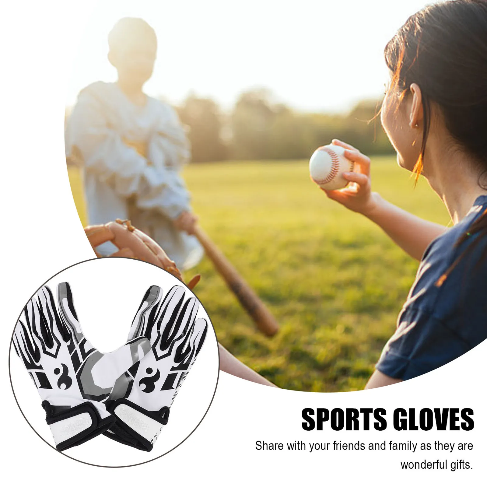 1Pair Baseball Gloves Breathable Windproof Full-Finger Sports Gloves for Rugby Cycling and Outdoor Sports Baseball Glove
1Pair Baseball Gloves Breathable Windproof Full-Finger Sports Gloves for Rugby Cycling and Outdoor Sports Baseball Glove
