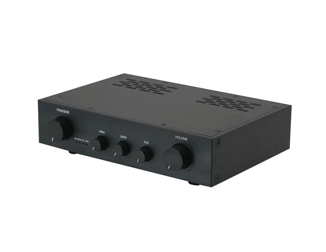 E100 2.1 Channel HiFi Preamplifier, Bluetooth 5.0, Audiophile Pre-Amp with Bass/Mid/Treble Tone Control
E100 2.1 Channel HiFi Preamplifier, Bluetooth 5.0, Audiophile Pre-Amp with Bass/Mid/Treble Tone Control