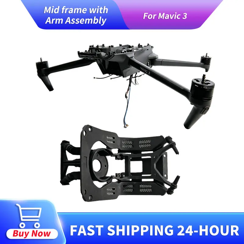 Middle Frame With Arm Assembly for Mavic 3 Middle Frame Body Shell Replacement Repair Spare Parts In Stock
Middle Frame With Arm Assembly for Mavic 3 Middle Frame Body Shell Replacement Repair Spare Parts In Stock