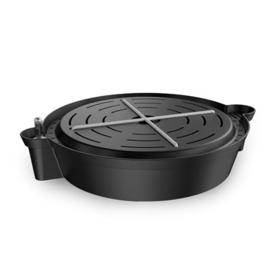 Self-Watering Fabric Pot Base, 4-Pack Auto-Irrigation Water Delivery System with Reservoir Meter, Elevated Plant Saucers for Us
Self-Watering Fabric Pot Base, 4-Pack Auto-Irrigation Water Delivery System with Reservoir Meter, Elevated Plant Saucers for Us
