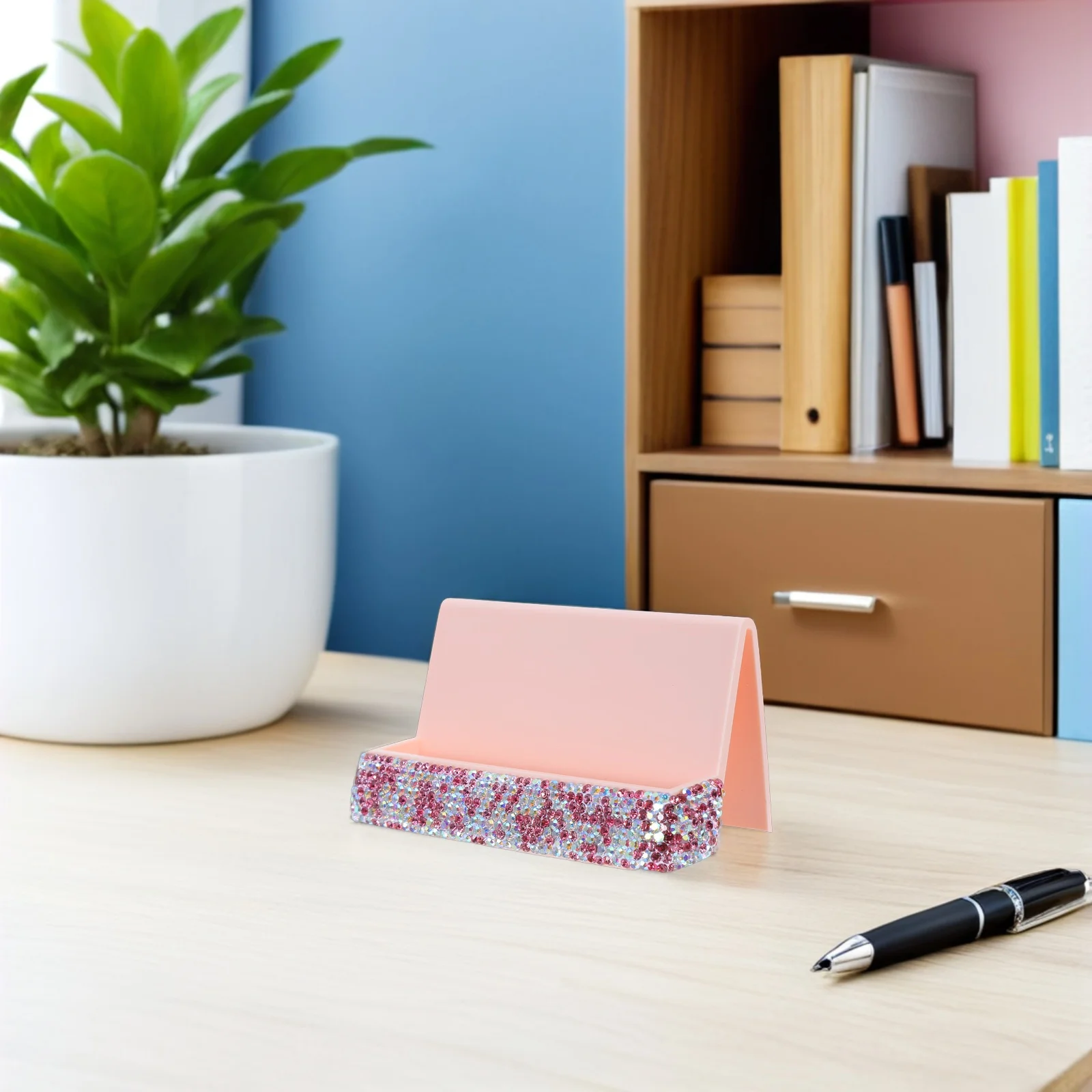 Crystal Diamond Business Card Stand Unique Design Office Desk Organizer Elegant Display Accessory Professional Network
Crystal Diamond Business Card Stand Unique Design Office Desk Organizer Elegant Display Accessory Professional Network