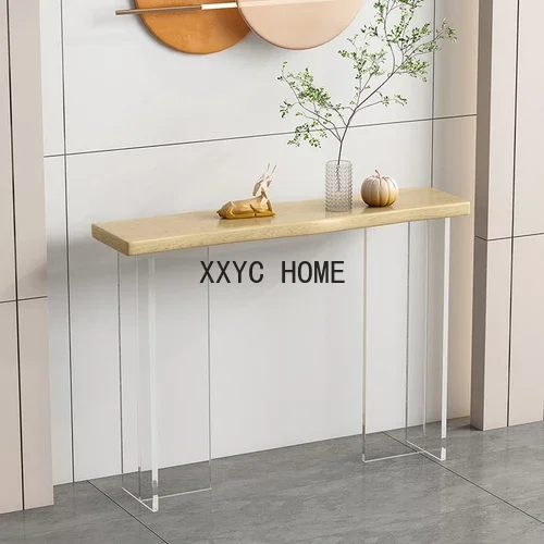 Acrylic Art Console Solid Wood Console Tables Silent Wind Side View against the Wall a Long Narrow Table Long
Acrylic Art Console Solid Wood Console Tables Silent Wind Side View against the Wall a Long Narrow Table Long
