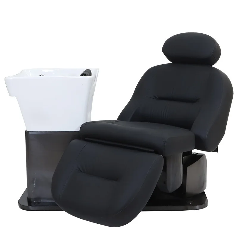 Barber shop online celebrity high-end semi-lying ceramic deep basin rotary flushing electric lifting hair salon special shampoo
Barber shop online celebrity high-end semi-lying ceramic deep basin rotary flushing electric lifting hair salon special shampoo