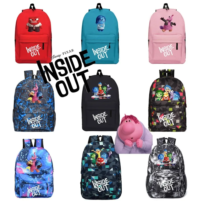 Disney Anime Inside Out 2 School Bag Cartoon Backpack Large Capacity Storage Bag Students Stationery for Kids Birthday Gifts
Disney Anime Inside Out 2 School Bag Cartoon Backpack Large Capacity Storage Bag Students Stationery for Kids Birthday Gifts