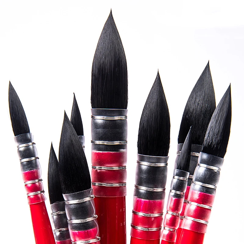 Squirrel Hair Watercolor Pen Adult professional art painting pen art supplies for painting wate rcolor paint brush pen set
Squirrel Hair Watercolor Pen Adult professional art painting pen art supplies for painting wate rcolor paint brush pen set