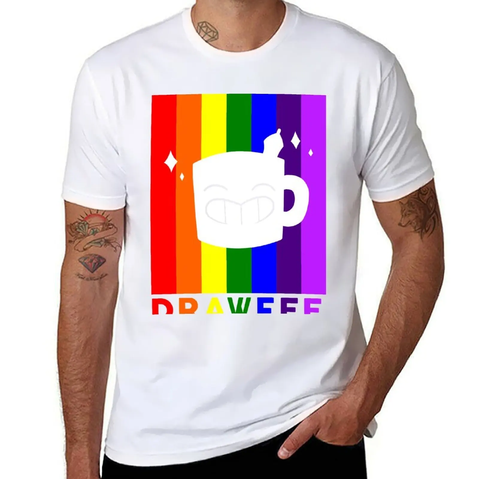 Drawfee Supports Pride T-Shirt t shirt man designer funny t shirts cotton T-Shirt
Drawfee Supports Pride T-Shirt t shirt man designer funny t shirts cotton T-Shirt
