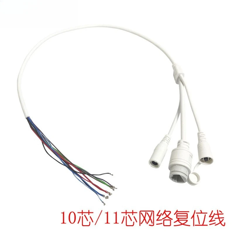 5PCS 10-Core Waterproof Reset Cable – RJ45 & 11-Core Tail Line for Monitoring, Wireless Cameras & Network Assembly
5PCS 10-Core Waterproof Reset Cable – RJ45 & 11-Core Tail Line for Monitoring, Wireless Cameras & Network Assembly