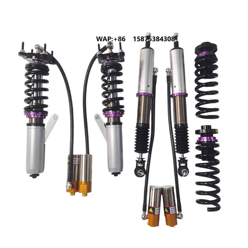 J-Plus New Competition Version Adjustable Performance Suspension Upgrade Coil Spring (Silver & Purple) for -M2 G87
J-Plus New Competition Version Adjustable Performance Suspension Upgrade Coil Spring (Silver & Purple) for -M2 G87