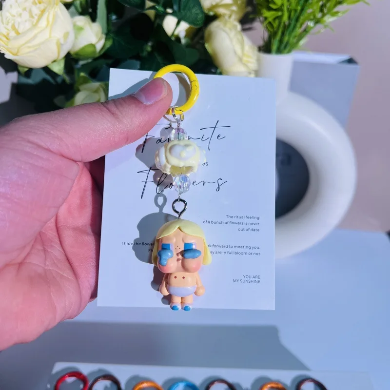 New Mini Crybaby Keychain Cartoon Three-dimensional Doll Students Schoolbag Pendant Car Key Chain Women and Men Gifts
New Mini Crybaby Keychain Cartoon Three-dimensional Doll Students Schoolbag Pendant Car Key Chain Women and Men Gifts