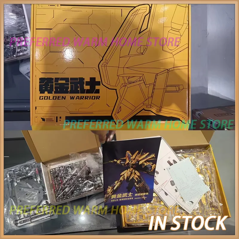 New In Stock Shenma Model GOLDEN Warrior Assemble Movable Model Toys With Alloy Skeleton FULL ARMOR HYAKUSHIKI-KAI
New In Stock Shenma Model GOLDEN Warrior Assemble Movable Model Toys With Alloy Skeleton FULL ARMOR HYAKUSHIKI-KAI