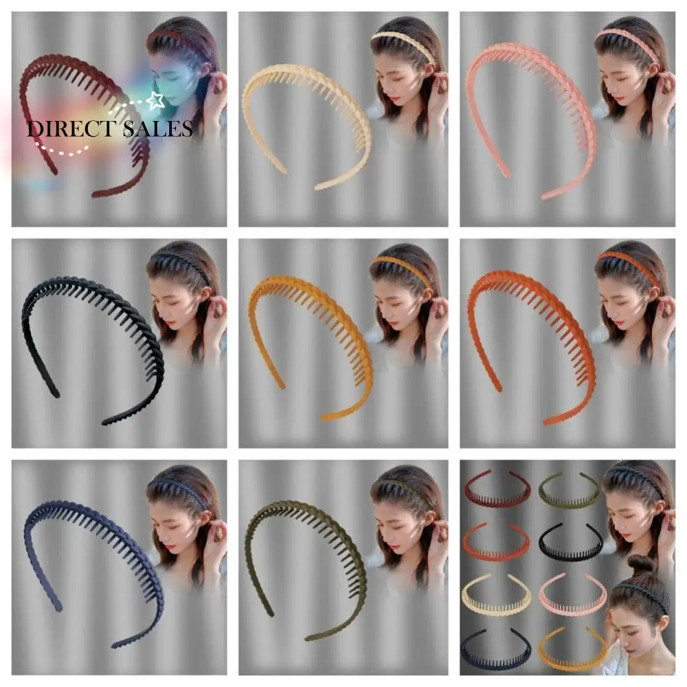 Temperament Acrylic Teeth Matte Hair Hoop Solid Color Headdress Non-slip Hairband Headband Hair Accessories Make Up
Temperament Acrylic Teeth Matte Hair Hoop Solid Color Headdress Non-slip Hairband Headband Hair Accessories Make Up