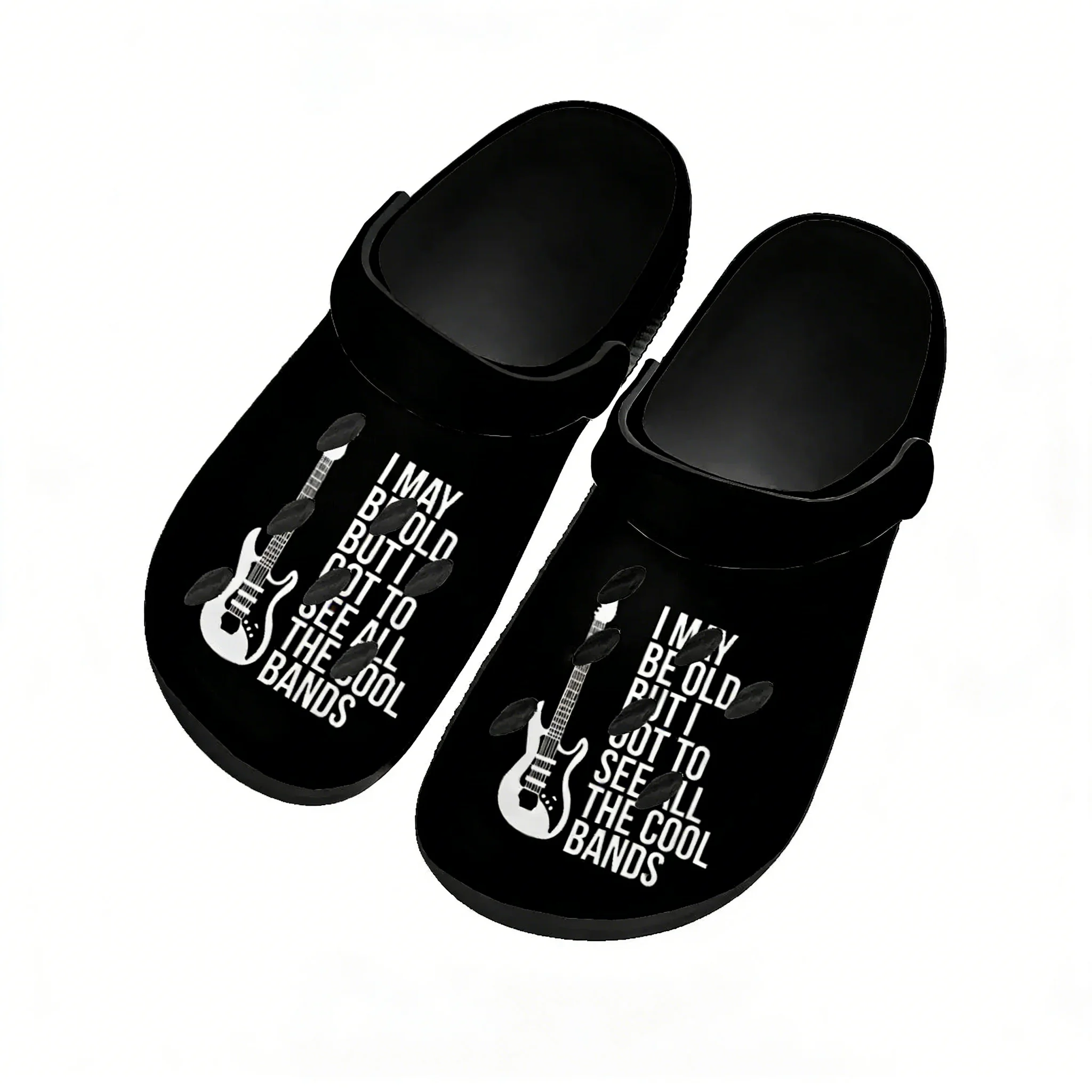 I May Be Old But I Got To See All The Cool Bands Water Shoes Mens Womens Home Garden Clogs Customizd Sandals Beach Hole Slippers
I May Be Old But I Got To See All The Cool Bands Water Shoes Mens Womens Home Garden Clogs Customizd Sandals Beach Hole Slippers