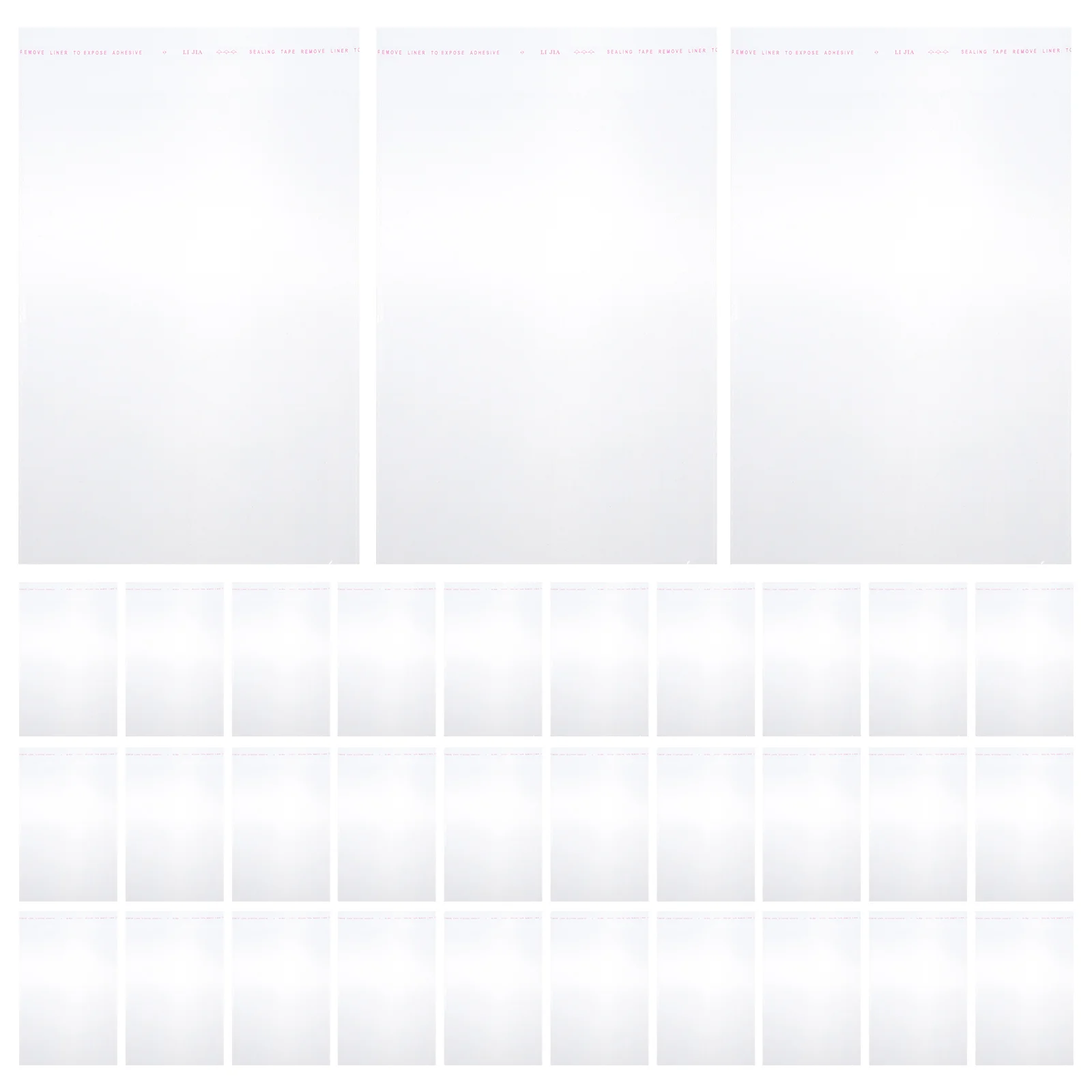 100 Pcs Transparent Self-adhesive Bag Holiday Gift Packaging Bags Cookie for Plastic Bread Toast Party Sealing
100 Pcs Transparent Self-adhesive Bag Holiday Gift Packaging Bags Cookie for Plastic Bread Toast Party Sealing