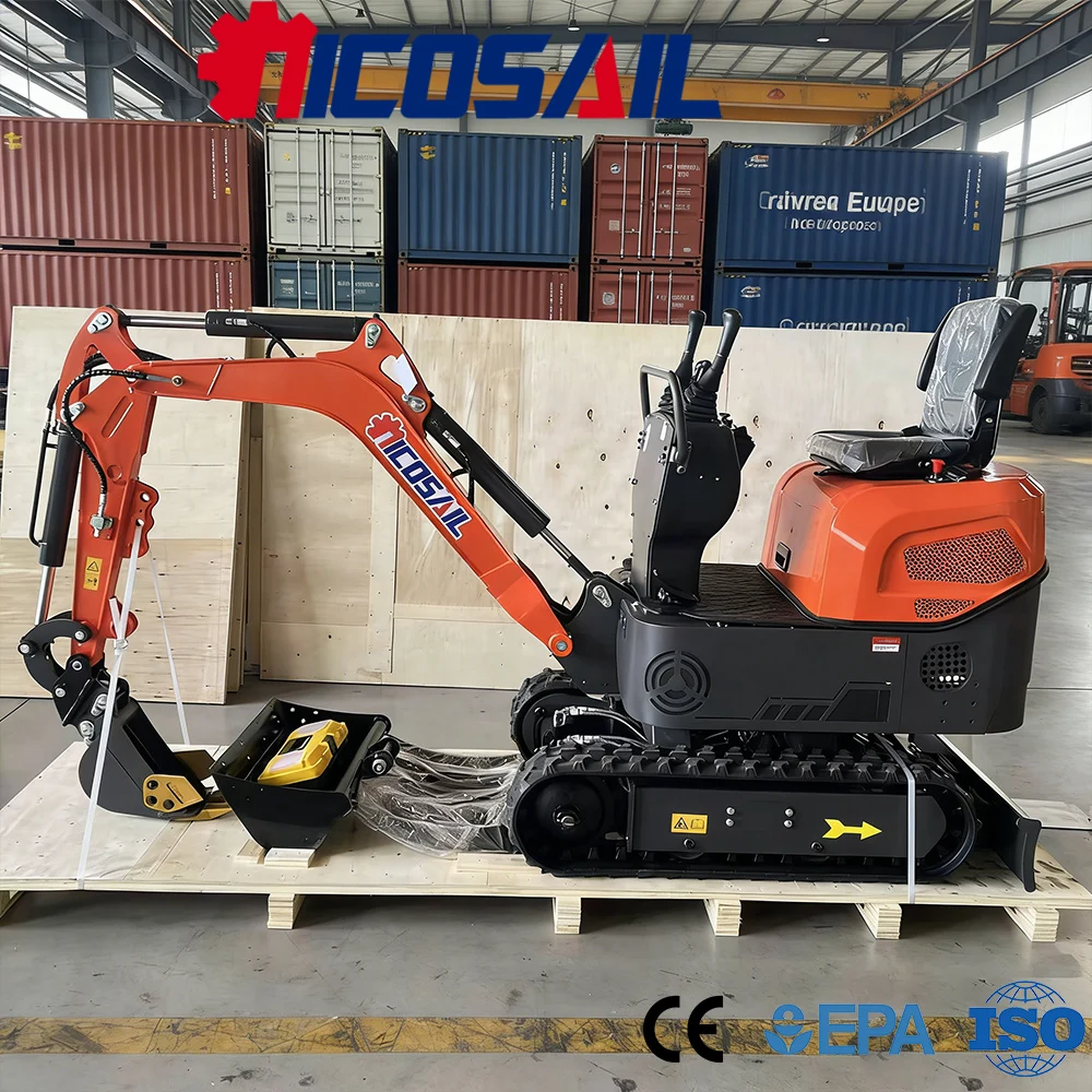 1 Ton Mini Crawler Excavator CE Certified Euro 5 Heavy Duty Compact Easy Operation for Farm Garden Construction
1 Ton Mini Crawler Excavator CE Certified Euro 5 Heavy Duty Compact Easy Operation for Farm Garden Construction