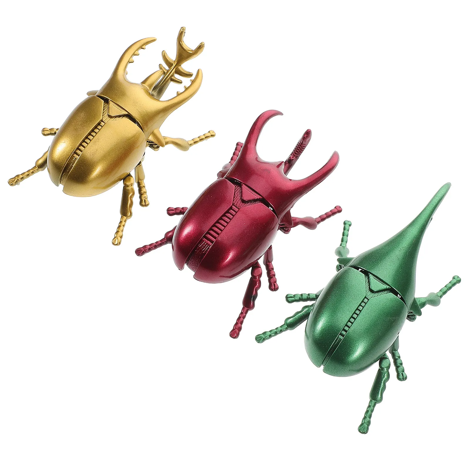 3Pcs Realistic Beetle Insect Windup Creative Fun for Halloween April Fool's Day Prank Supplies Fake Plastic Bugs Scary Stuff
3Pcs Realistic Beetle Insect Windup Creative Fun for Halloween April Fool's Day Prank Supplies Fake Plastic Bugs Scary Stuff