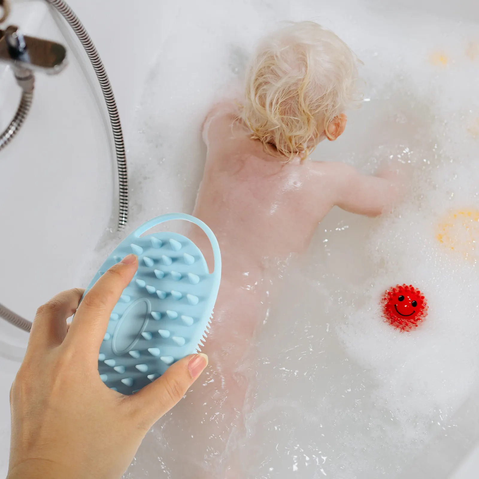 Premium Silicone Bath Sensory Scrubber Gentle Head Scalp Cleaner Deep Cleansing Body Exfoliator Shower Massaging Tool
Premium Silicone Bath Sensory Scrubber Gentle Head Scalp Cleaner Deep Cleansing Body Exfoliator Shower Massaging Tool