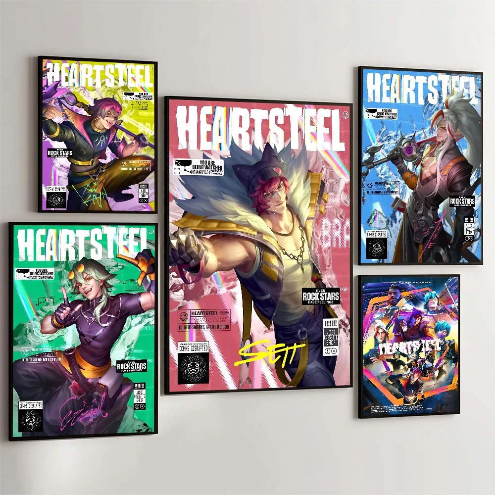 H-HEARTSTEEL Band Poster Self-adhesive Art Waterproof Paper Sticker Coffee House Bar Room Wall Decor
H-HEARTSTEEL Band Poster Self-adhesive Art Waterproof Paper Sticker Coffee House Bar Room Wall Decor
