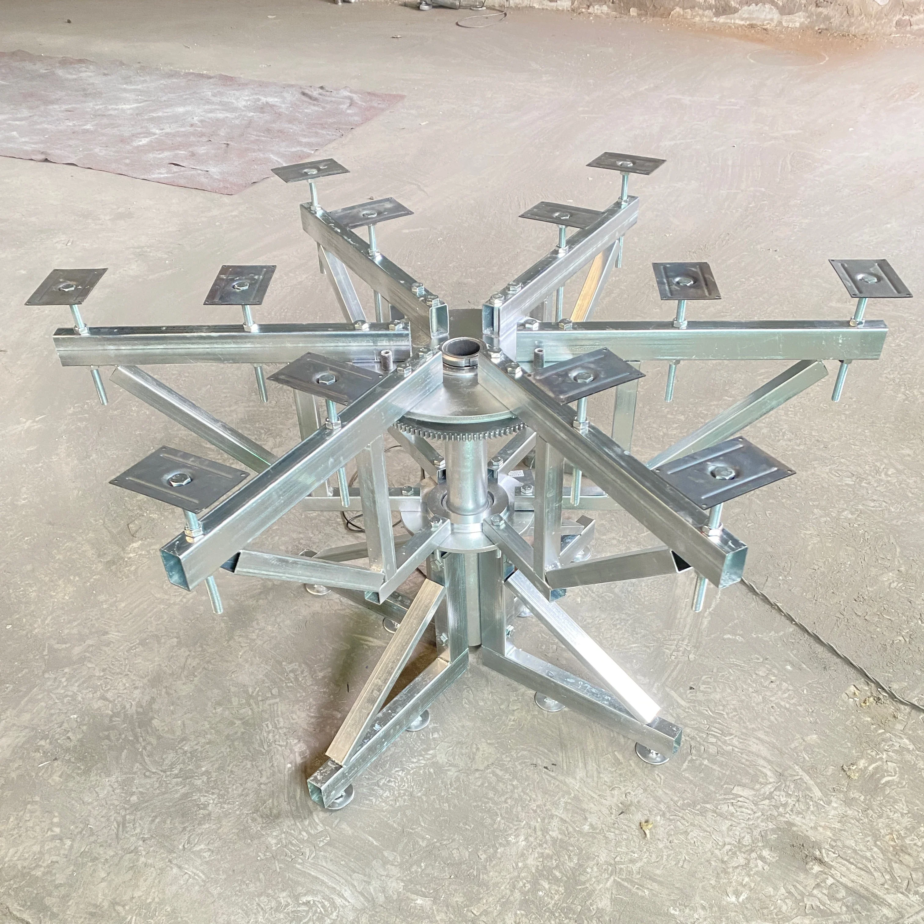 Electric turntable dining table base remote control movement floor steel frame round table rotating table
Electric turntable dining table base remote control movement floor steel frame round table rotating table