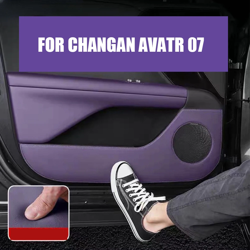 Кожаная Противоударная накладка на дверь автомобиля для Changan AVATR 07 2024 2025, Защитная пленка для главного пассажира, защитные аксессуары
Кожаная Противоударная накладка на дверь автомобиля для Changan AVATR 07 2024 2025, Защитная пленка для главного пассажира, защитные аксессуары