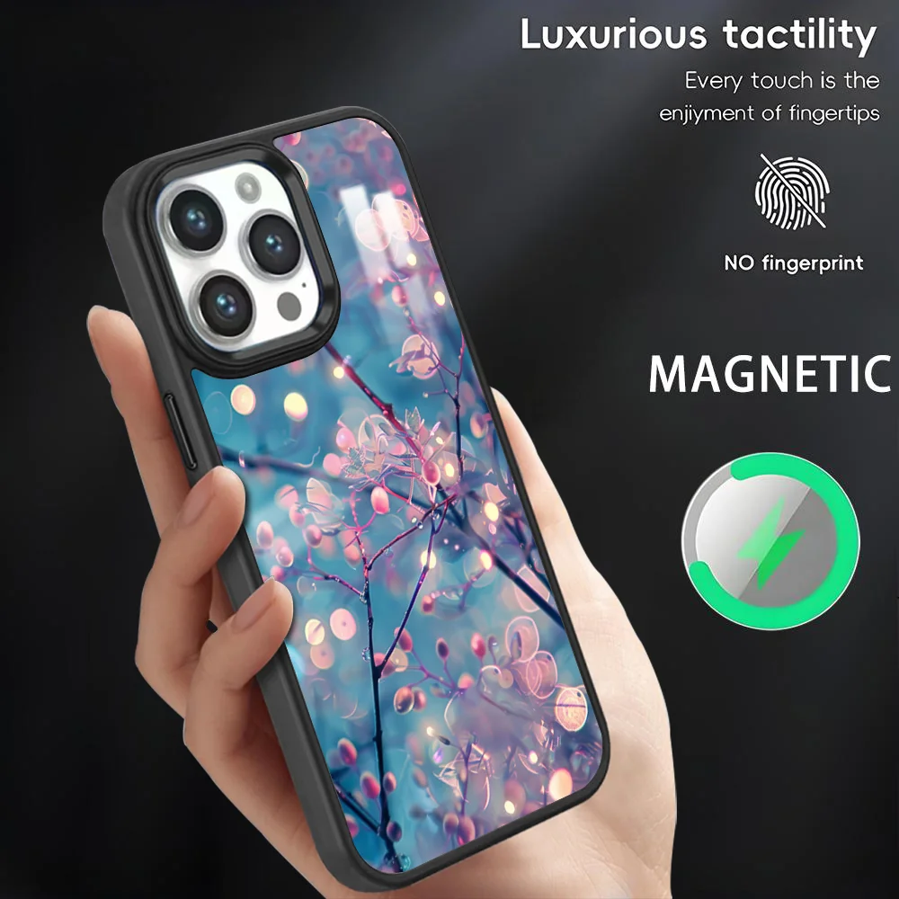 Purple Lavender Flowers Phone Case For iPhone 16 15 14 13 12 11 Pro Max Plus Mini Magnetic Magsafe Wireless Charging Cover Coque
Purple Lavender Flowers Phone Case For iPhone 16 15 14 13 12 11 Pro Max Plus Mini Magnetic Magsafe Wireless Charging Cover Coque