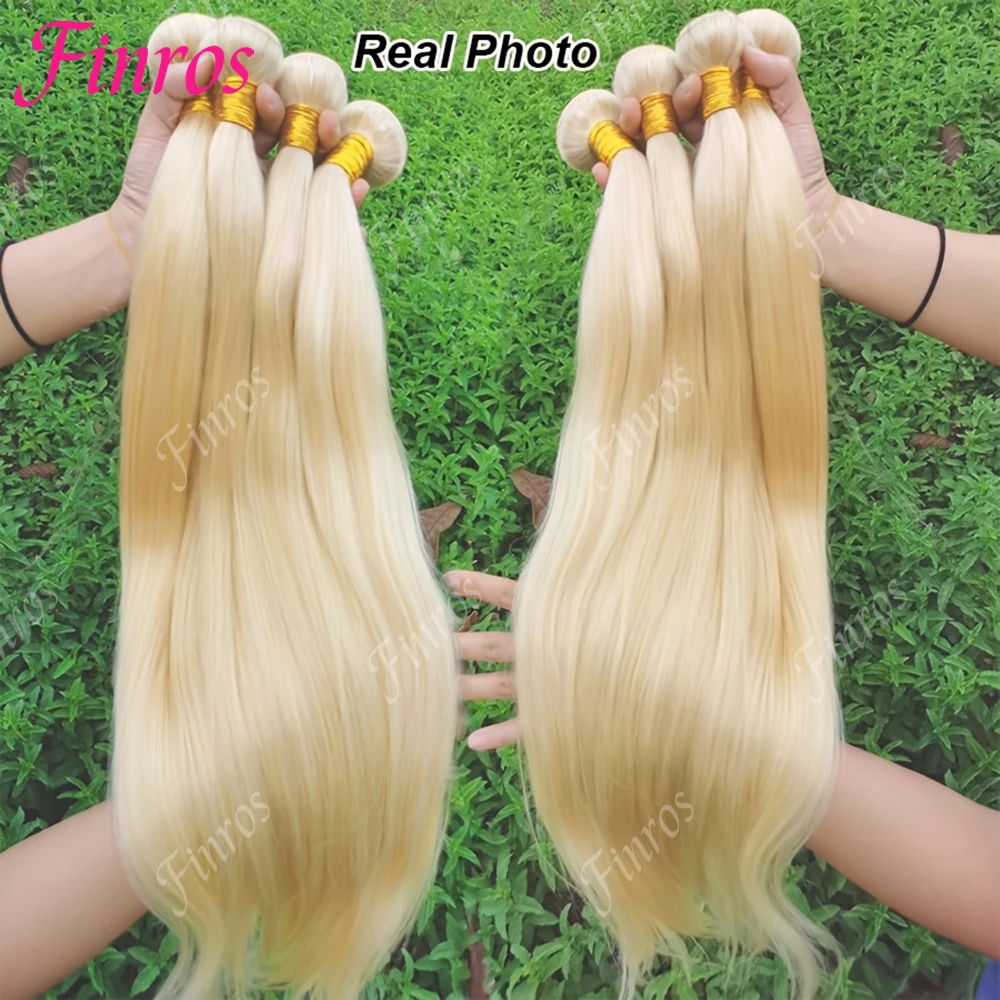 #613 Blonde Colored Straight Human Hair Bundles 1/3/4 Pcs 10-30 Inch Raw Virgin Human Hair Weave Extensions For Women
#613 Blonde Colored Straight Human Hair Bundles 1/3/4 Pcs 10-30 Inch Raw Virgin Human Hair Weave Extensions For Women