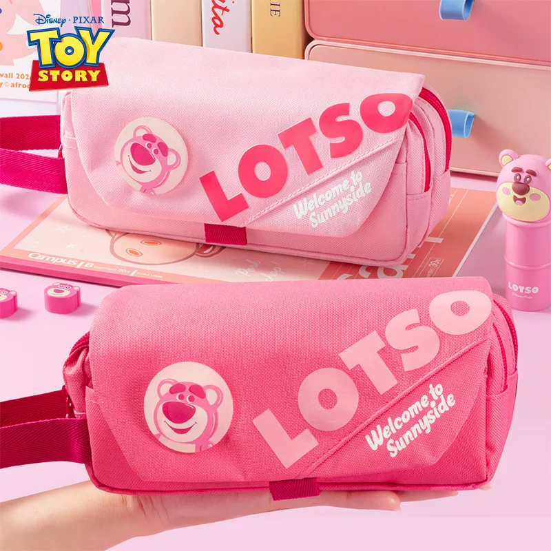 Disney Kawaii Anime Pencil Case Cute Lotso Cartoon Ins Good-Looking Thick Lift Stationery Storage Bag Pen Case Gifts for Girls
Disney Kawaii Anime Pencil Case Cute Lotso Cartoon Ins Good-Looking Thick Lift Stationery Storage Bag Pen Case Gifts for Girls