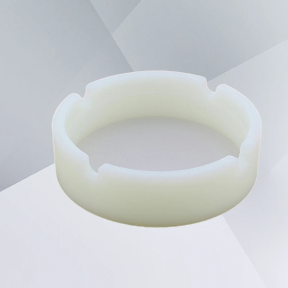 1 Pc Round Silicone Ashtray Unbreakable Heat Resistant Cigar Ashtray Luminous Ash Container - 8.3x2.3cm (White)
1 Pc Round Silicone Ashtray Unbreakable Heat Resistant Cigar Ashtray Luminous Ash Container - 8.3x2.3cm (White)