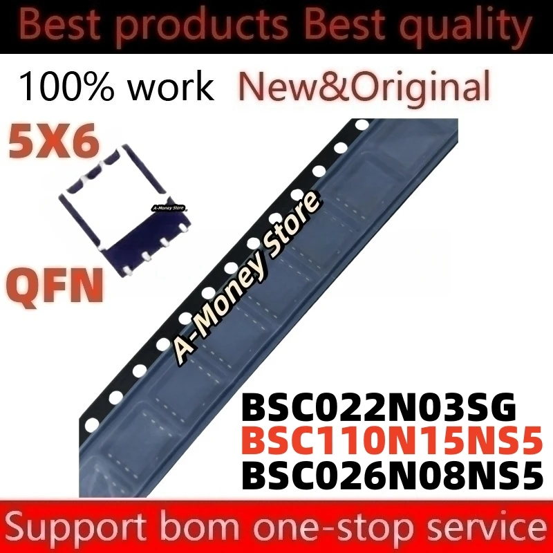 (10pcs)BSC026N08NS5 BSC022N03SG BSC110N15NS5 BSC022N03S BSC026N08NS BSC110N15NS 22N03S 026N08NS 110N15NS QFN-8
(10pcs)BSC026N08NS5 BSC022N03SG BSC110N15NS5 BSC022N03S BSC026N08NS BSC110N15NS 22N03S 026N08NS 110N15NS QFN-8