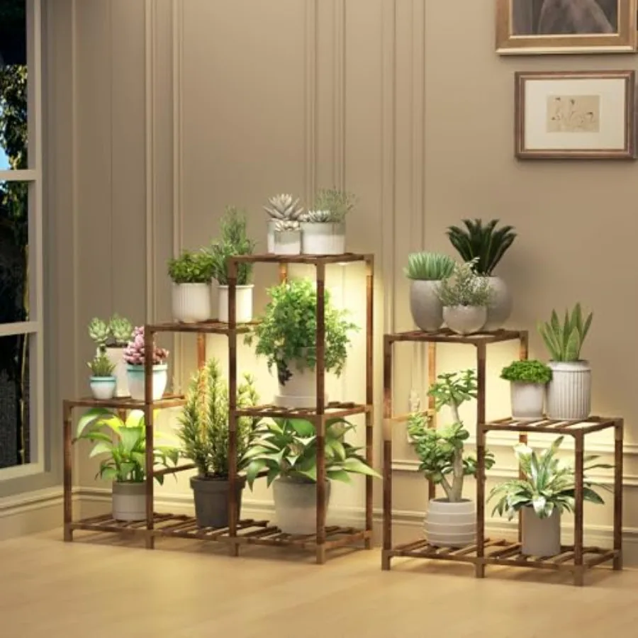 12 Tier Corner Plant Stand with Grow Lights for Multiple Plants, Tiered Plant Shelf Indoor Plant Holder Rack Flower Stand for L
12 Tier Corner Plant Stand with Grow Lights for Multiple Plants, Tiered Plant Shelf Indoor Plant Holder Rack Flower Stand for L