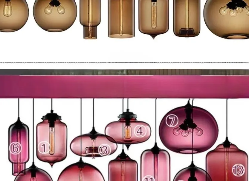 Simple Edison bulb hanging light bedroom restaurant Nordic droplight Modern Vintage pendant lamp colorful glass pendant lighting
Simple Edison bulb hanging light bedroom restaurant Nordic droplight Modern Vintage pendant lamp colorful glass pendant lighting