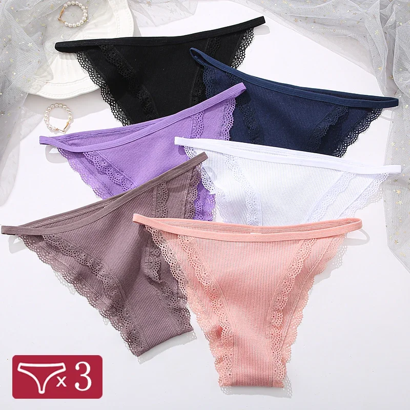 3Pcs/ Cotton Briefs Women Solid Comfortable Panties Female Soft Underwear Breathable Intimates Lingerie
3Pcs/ Cotton Briefs Women Solid Comfortable Panties Female Soft Underwear Breathable Intimates Lingerie