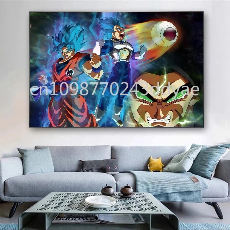 Artwork Canvas Painting Classic Animation Dragon Pearl Poster Wukong Vegeta Children's Birthday Gift Interior Art Deco Painting
Artwork Canvas Painting Classic Animation Dragon Pearl Poster Wukong Vegeta Children's Birthday Gift Interior Art Deco Painting