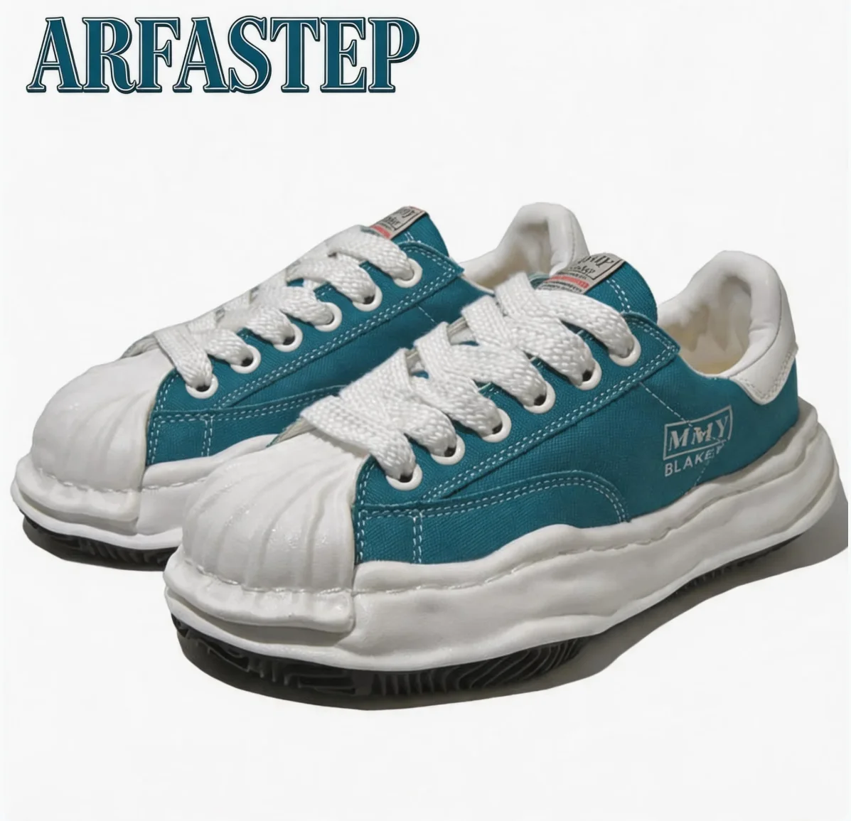 ARFASTEP Unisex MMY Blakey Shell Toe Dissolving Sneakers Thick Sole Canvas Shoes Men Women Casual Platform Shoes Streetwear
ARFASTEP Unisex MMY Blakey Shell Toe Dissolving Sneakers Thick Sole Canvas Shoes Men Women Casual Platform Shoes Streetwear