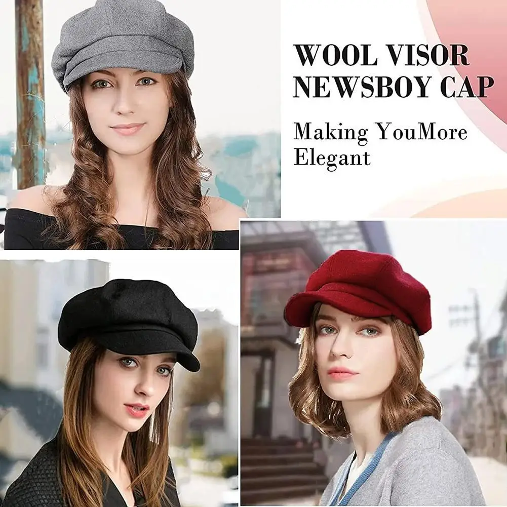Unisex Woolen solid color beret fashion outdoor cotton hat autumn and winter windproof hats men's and women's universal caps
Unisex Woolen solid color beret fashion outdoor cotton hat autumn and winter windproof hats men's and women's universal caps