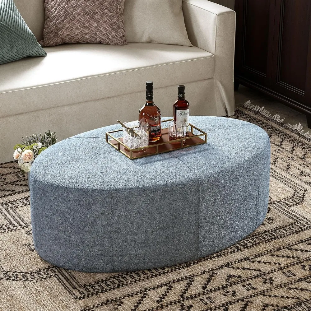 Modern Coffee Table, Chenille Pouf Ottoman Coffee Table for Living Room, Footstool with Sponge Filling Upholstered
Modern Coffee Table, Chenille Pouf Ottoman Coffee Table for Living Room, Footstool with Sponge Filling Upholstered