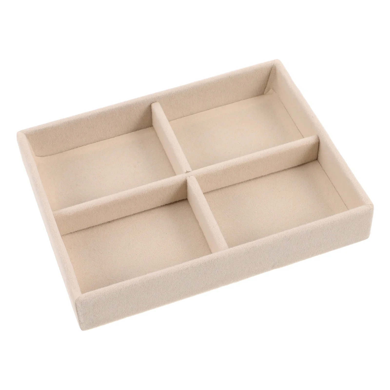 Jewelry Box Display Velvet Ring Holder Beige Small Tray Organizer for Earrings Rings Bracelets Stackable Insert jewelry display
Jewelry Box Display Velvet Ring Holder Beige Small Tray Organizer for Earrings Rings Bracelets Stackable Insert jewelry display