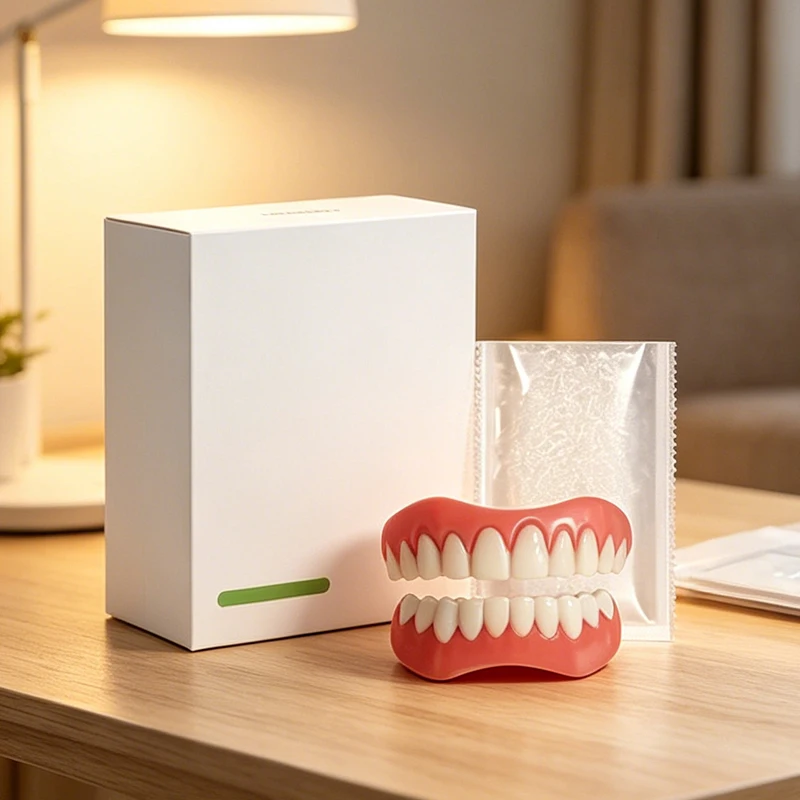 2026New Arrival Silicone False Teeth Veneers Elastic Soft Upper Lower Fake Braces Easy Wear Natural Laugh Cover ck848
2026New Arrival Silicone False Teeth Veneers Elastic Soft Upper Lower Fake Braces Easy Wear Natural Laugh Cover ck848