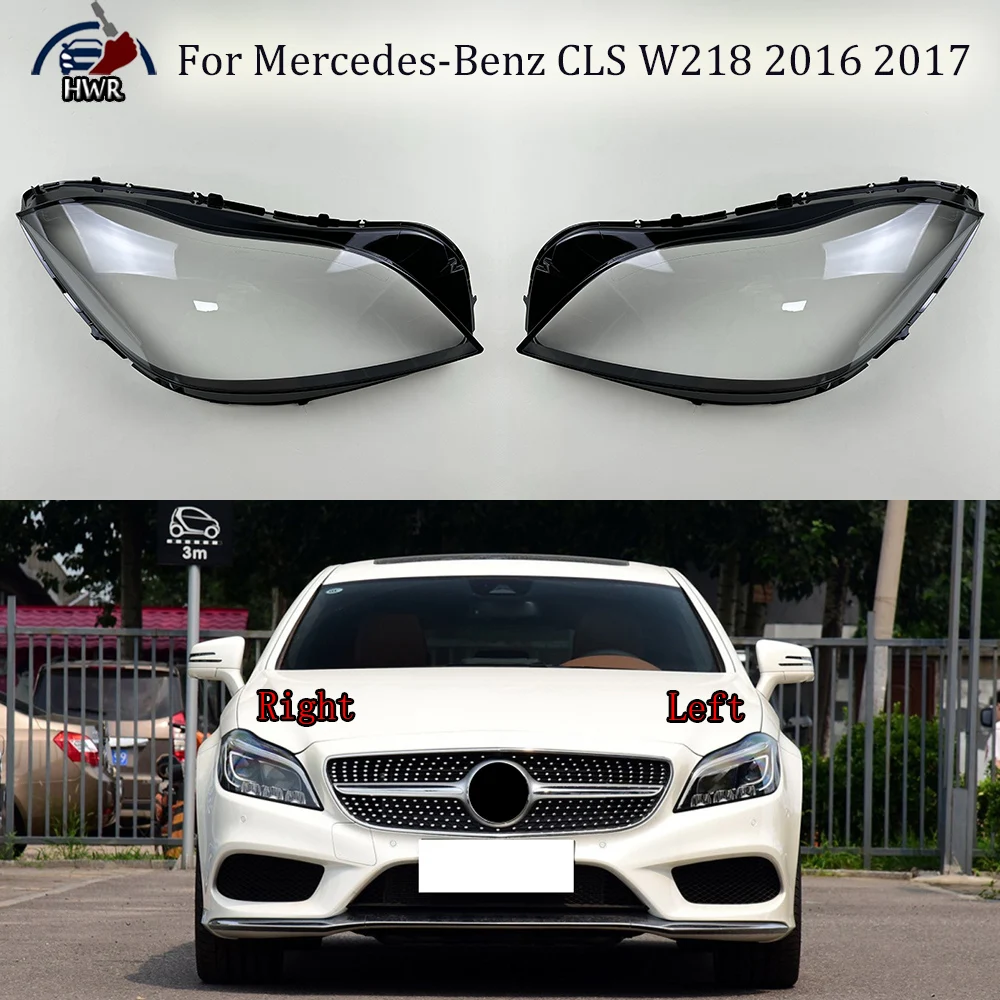 For Mercedes-Benz CLS W218 2016 2017 Headlamp Transparent Shell Lampshade Lamp Shade Front Headlight Cover Lens Plexiglass
For Mercedes-Benz CLS W218 2016 2017 Headlamp Transparent Shell Lampshade Lamp Shade Front Headlight Cover Lens Plexiglass