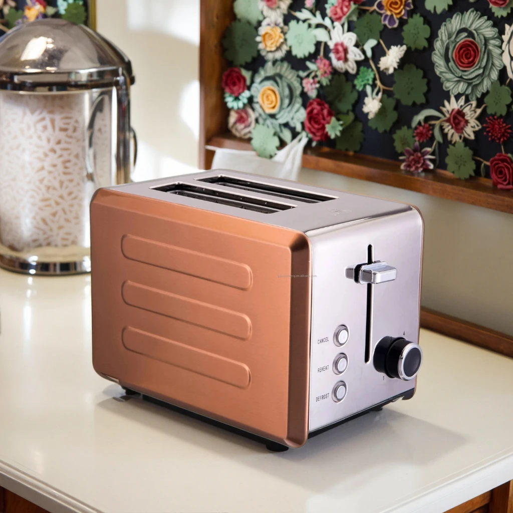 Electric 2-Slice Stainless Steel Toaster Auto Shut-Off Pop-Up Kitchen Appliance for Home Hotel Use for Breakfast Cooking
Electric 2-Slice Stainless Steel Toaster Auto Shut-Off Pop-Up Kitchen Appliance for Home Hotel Use for Breakfast Cooking