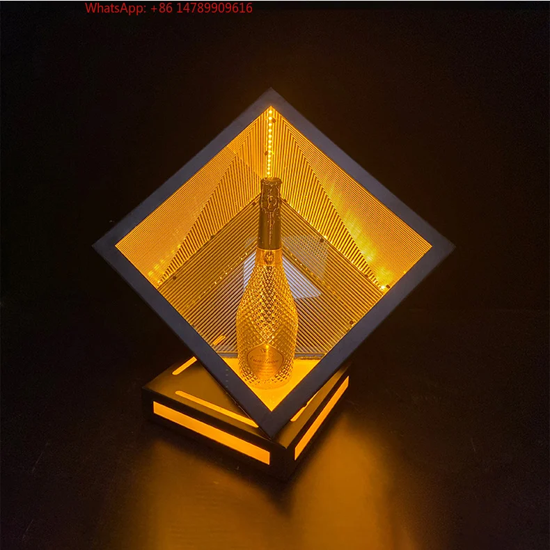 High-End Bespoke LED Bottle Display RackClub VIP Wine Prop Led Illuminated Champagne Bottle Presenter Service For Bar
High-End Bespoke LED Bottle Display RackClub VIP Wine Prop Led Illuminated Champagne Bottle Presenter Service For Bar