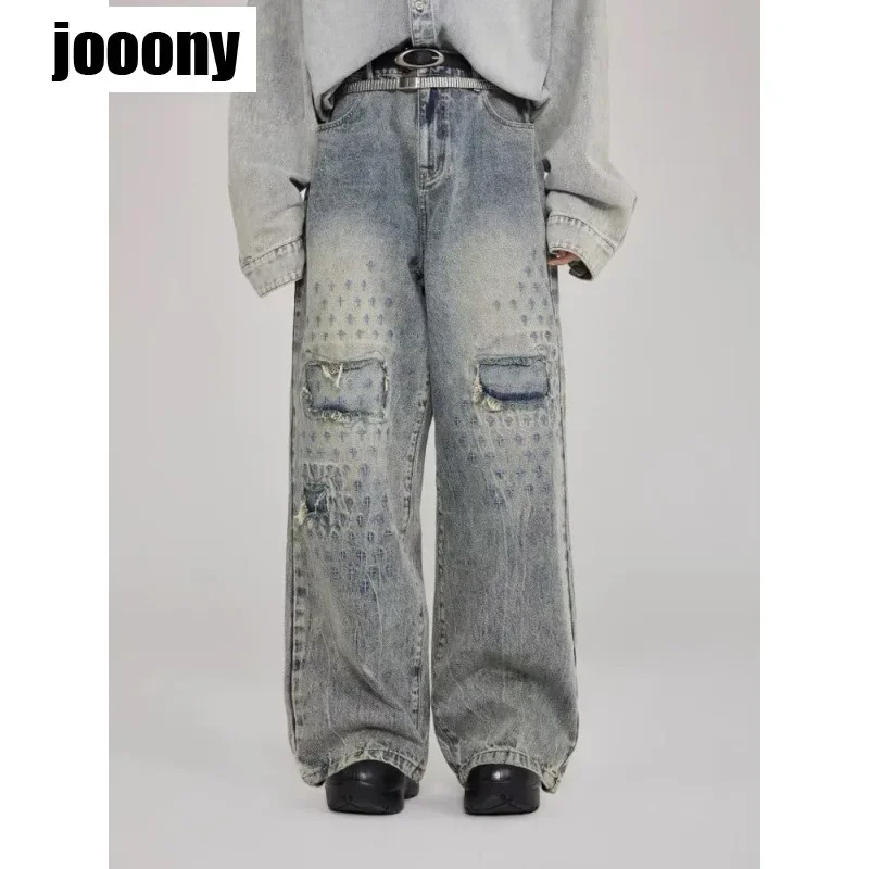 2024 American Style Slimming Bell-bottom Jeans For Men Fashion Trendy Straight-leg Fringe Casual Vintage Fashion Vintage Denim
2024 American Style Slimming Bell-bottom Jeans For Men Fashion Trendy Straight-leg Fringe Casual Vintage Fashion Vintage Denim