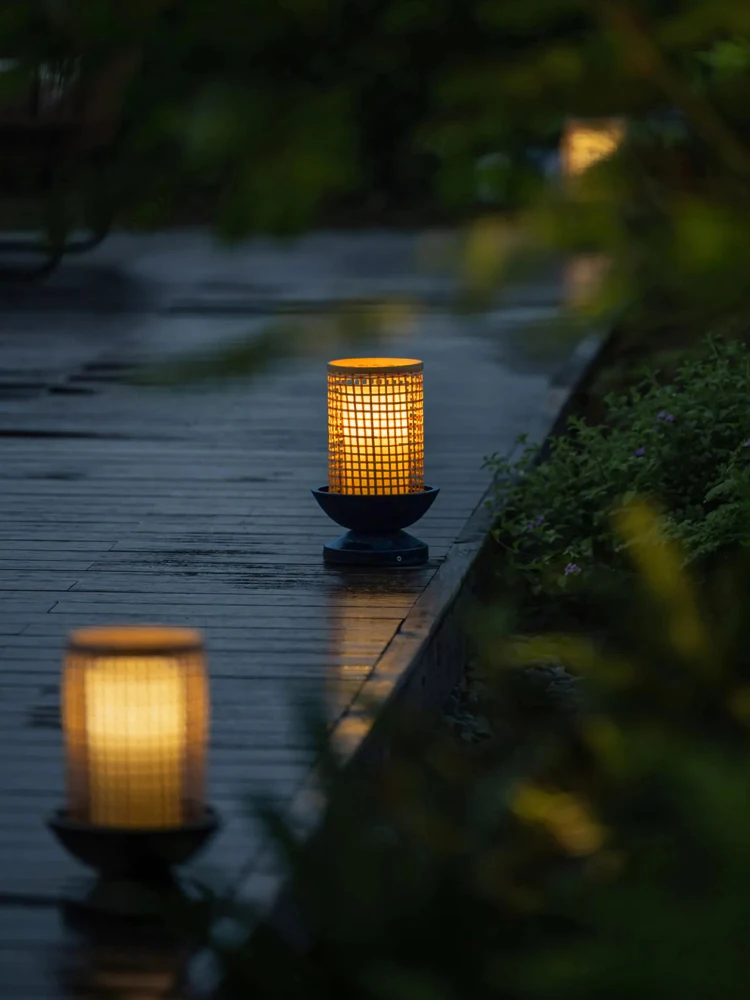 Outdoor Garden Light Japanese Waterproof Villa Garden Courtyard Homestay Chinese Terrace Balcony Landscape Atmosphere Lawn Light
Outdoor Garden Light Japanese Waterproof Villa Garden Courtyard Homestay Chinese Terrace Balcony Landscape Atmosphere Lawn Light