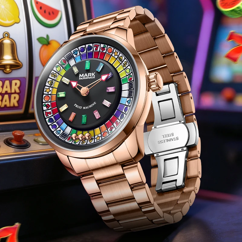 Mark Fairwhale Original 2026 New Top Watch For Men Luxury Waterproof Quartz Clock Man Fashion Fruit Rotating Dial Wristwatch
Mark Fairwhale Original 2026 New Top Watch For Men Luxury Waterproof Quartz Clock Man Fashion Fruit Rotating Dial Wristwatch