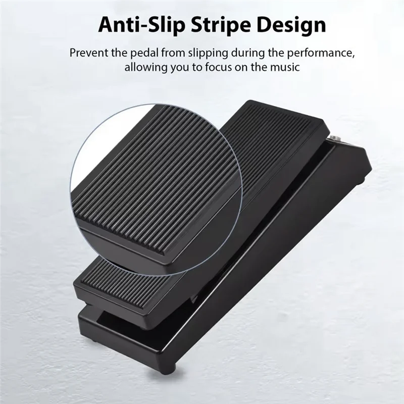 ABJM-Professional Guitar Volume Pedal Volume/Classic Wah Sound Mono/Dual Channel 6.35Mm Input/Output Guitar Volume Pedal
ABJM-Professional Guitar Volume Pedal Volume/Classic Wah Sound Mono/Dual Channel 6.35Mm Input/Output Guitar Volume Pedal