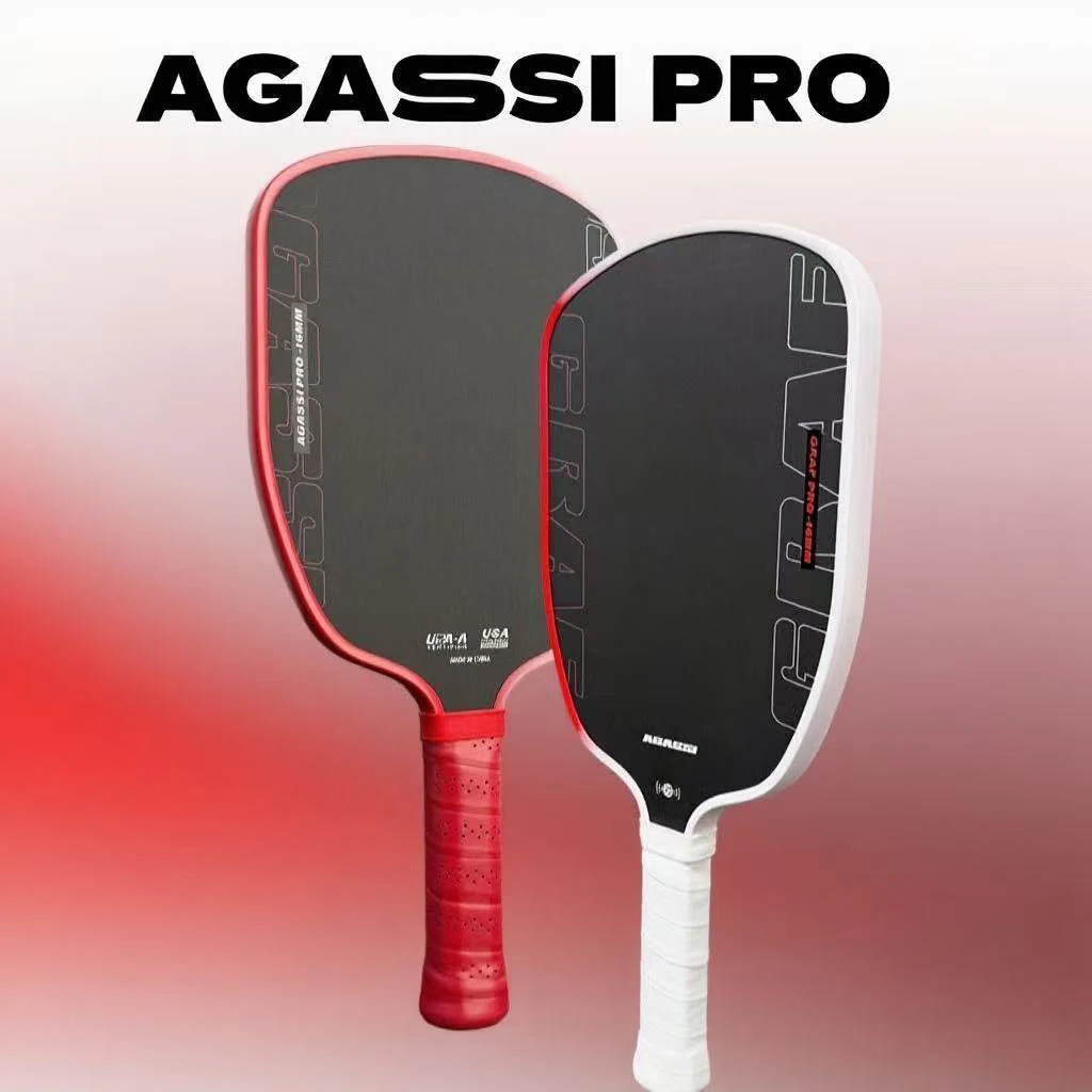 Agassi Pro IV 16 мм Pickleball Paddle GEN 4 TFP Foam Core T700 Ракетки Pickleball из углеродного волокна увеличивают вращение и управление
Agassi Pro IV 16 мм Pickleball Paddle GEN 4 TFP Foam Core T700 Ракетки Pickleball из углеродного волокна увеличивают вращение и управление