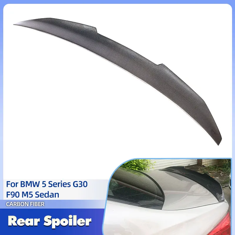 Car Rear Trunk Spoiler Wings Carbon Fiber for BMW 5 Series G30 F90 M5 Sedan 2017-2020 Racing Rear Spoiler Boot Wing Lip Body Kit
Car Rear Trunk Spoiler Wings Carbon Fiber for BMW 5 Series G30 F90 M5 Sedan 2017-2020 Racing Rear Spoiler Boot Wing Lip Body Kit
